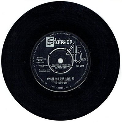 Supremes - Where Did Our Love Go - Used Vinyl Record 7 - G8100z