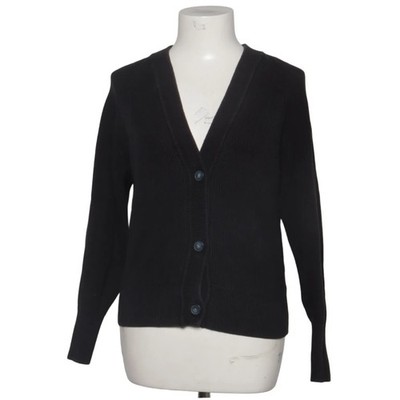 Apriori, Strickjacke, Damen, Größe: S, Schwarz, Baumwolle, Einfarbig #jE0