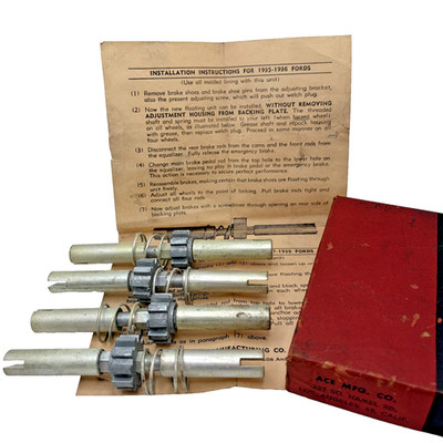1935-1938 Ford Brake Adjuster Energizer Kit Ace Manufacturing Co.