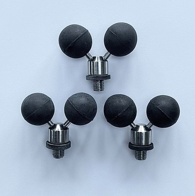 MDI Rubber Ball Butt Griffe & Edelstahl Rod Butt Rests für Pods Bank Sticks