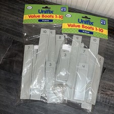 2 NEW packs Didax Unifix Interlocking Cubes Counting Cube Value Boats 1-10 Math