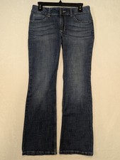 Wrangler Jeans Womens 7x32 Blue Denim Bootcut Mid Rise