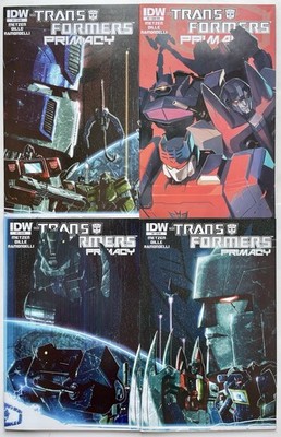 Transformers Primacy #1,2,3,4 (2014) Complete Set IDW