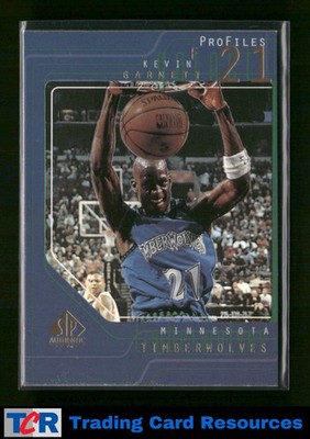 1997-98 SP Authentic #P12 Kevin Garnett ProFiles Level 2