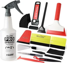 Profi Window Tint Kit Vinyl Wrap Tool, Car Window Tint Tools Felt Squeegee for V