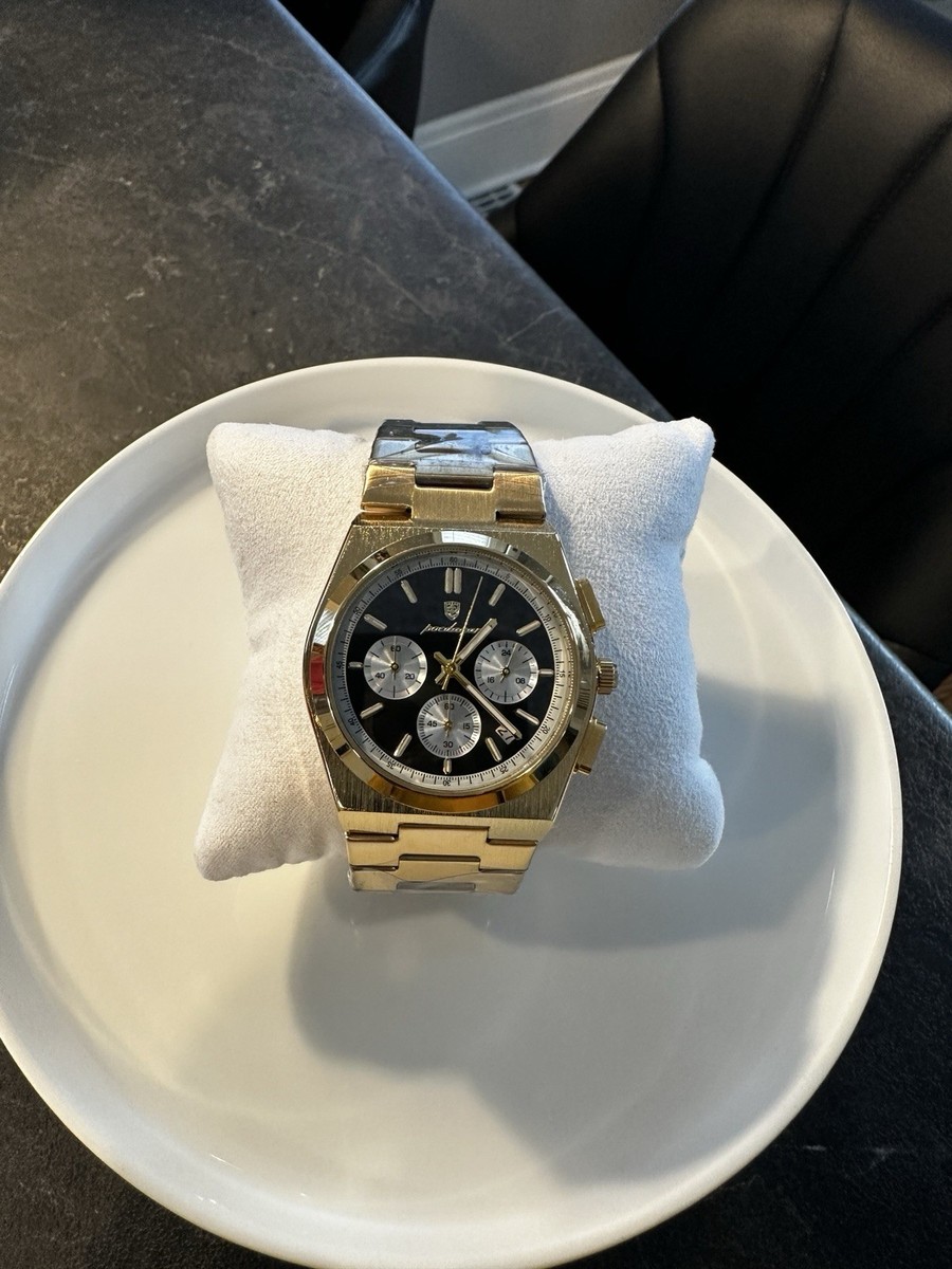 Lucky Fours Men's Luxury Watch - Gold | eBay