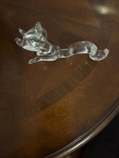 Pilgrim Clear Glass Handmade Squirrel