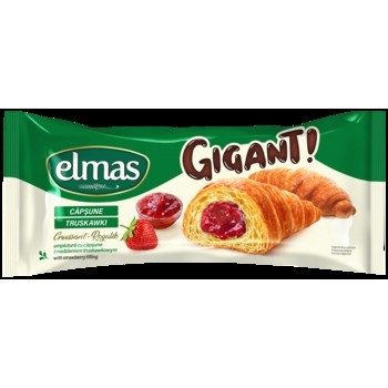 ELMAS GIGANT Croissant mit Erdbeerfüllung 160 g