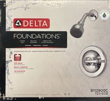 New Delta Foundations Single Handle, Shower Only, Chrome B112900C151-938