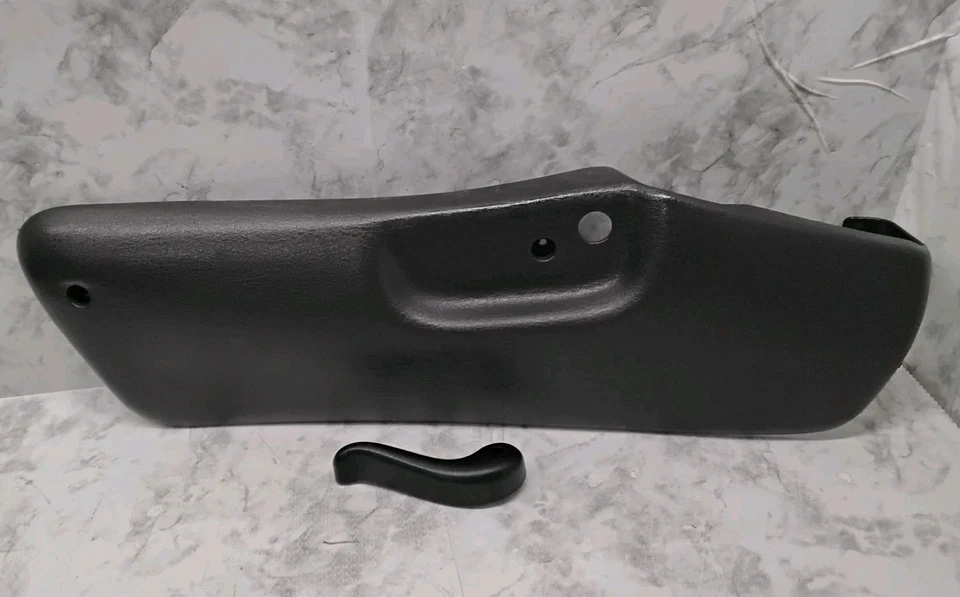 Dodge Ram 1500 1998-2001 manual asiento delantero moldura cubierta lado izquierdo - negro Foto 3 de 4
