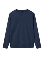 Nlnnizu Sweatshirt O-Neck Damen, GrößE M, Blau, Baumwolle, Modell-Nr. 12345