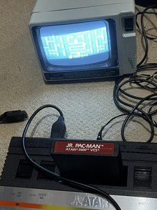 Console Atari 2600 JR RED – Édition NTSC, En Boîte, Option MOD AV Dispo