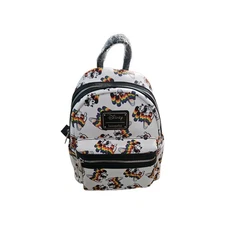 Disney & Loungefly Mickey Mouse Rainbow Mini Size Backpack 