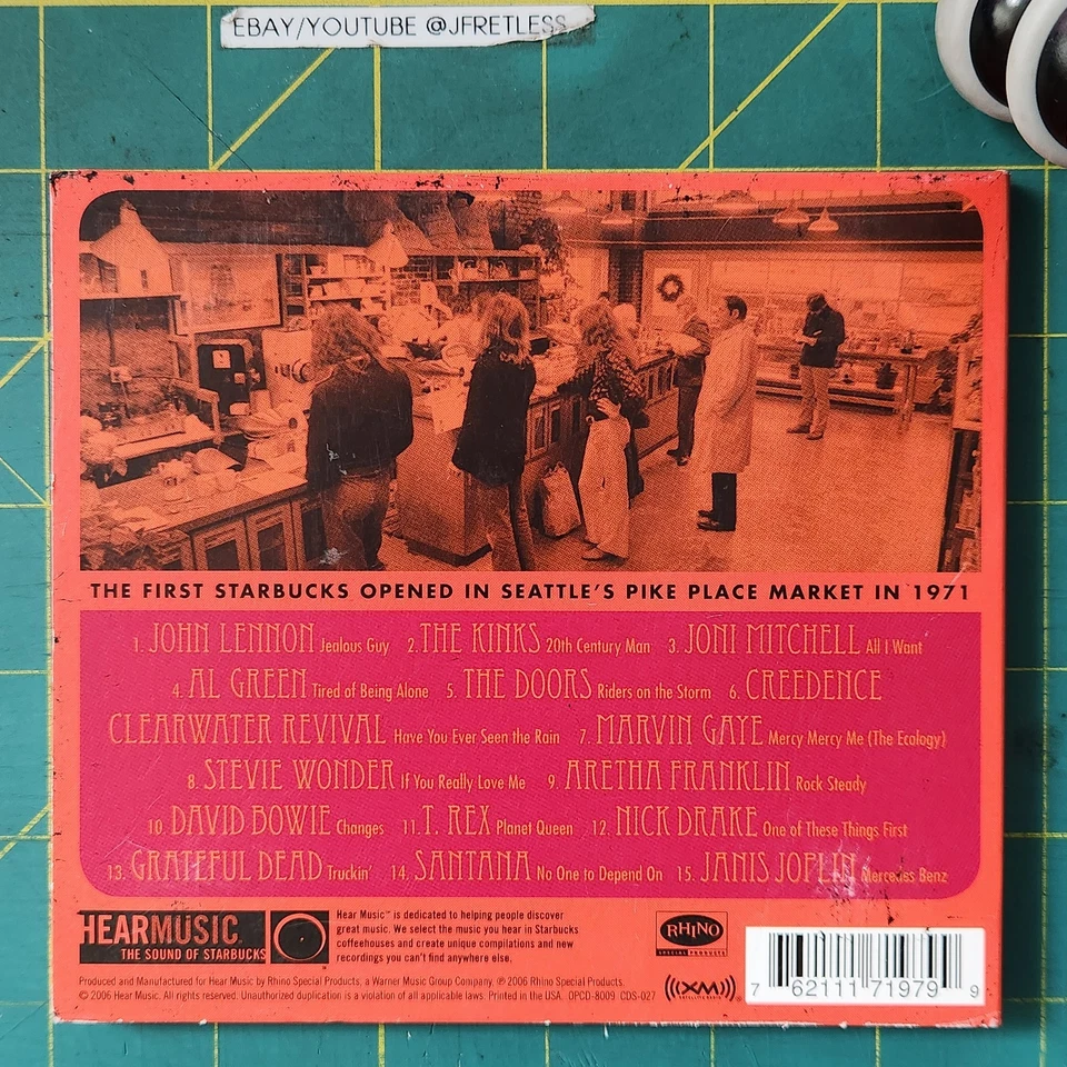 Used Audio Music CD Celebrating Starbucks Rock Steady 1971 35th Anniversary 2006 - Image 2 of 4