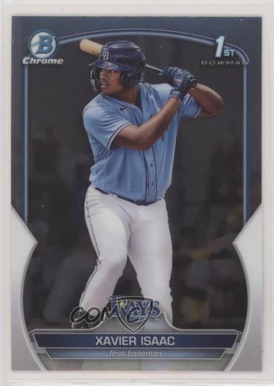 2023 Bowman Chrome Prospects Xavier Isaac #BCP-145 12g7