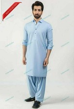 Solid Plain Traditional Shirts Top Shirt Solid Mens Wear Cotton Cloth Kurta