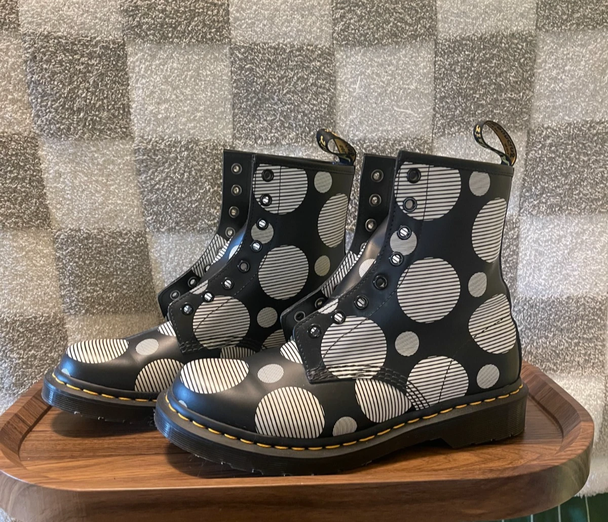 ❤️未使用❤️Dr. Martens クアッドポルカドット UK5 Dr. Martens Polka Dot Boots for Women for sale | eBay