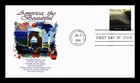 DR JIM STAMPS US COVER AMERICA THE BEAUTIFUL FIRST DAY ISSUE PANDA CACHET
