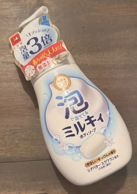 #ad #ad Milky Foam Body Soap Gentle Soap with Pump 550ml NEW $33.51