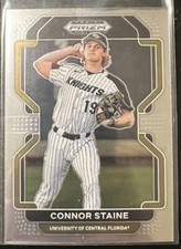 2022 Panini Prizm Draft Picks Connor Staine #PDP146 Colorado Rockies