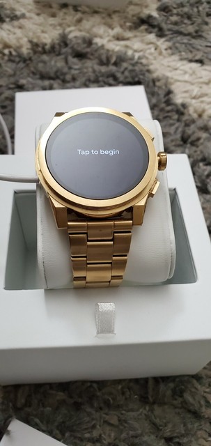 Michael Kors Access MKT5026 47 mm Grayson Men's Smartwatch - Gold for sale online | eBay
