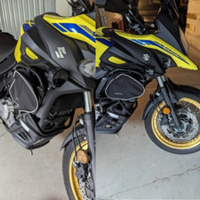 Kit gruppo fendinebbia spot ausiliario led 100W - Suzuki V-Strom DL 650 1050 850