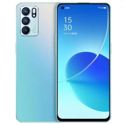 Original 5G Oppo Reno 6 Cell Phone 64.0MP 5 Cameras 6.43'' Android 11 Face ID