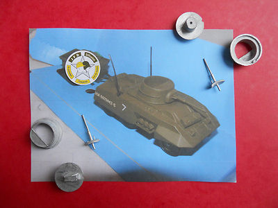 Transkit 1/50 STRETTON MODELS - Tourelleau US Half-Track Avec Mitrailleuse 12,7 Mm, En Métal Blanc Et Résine