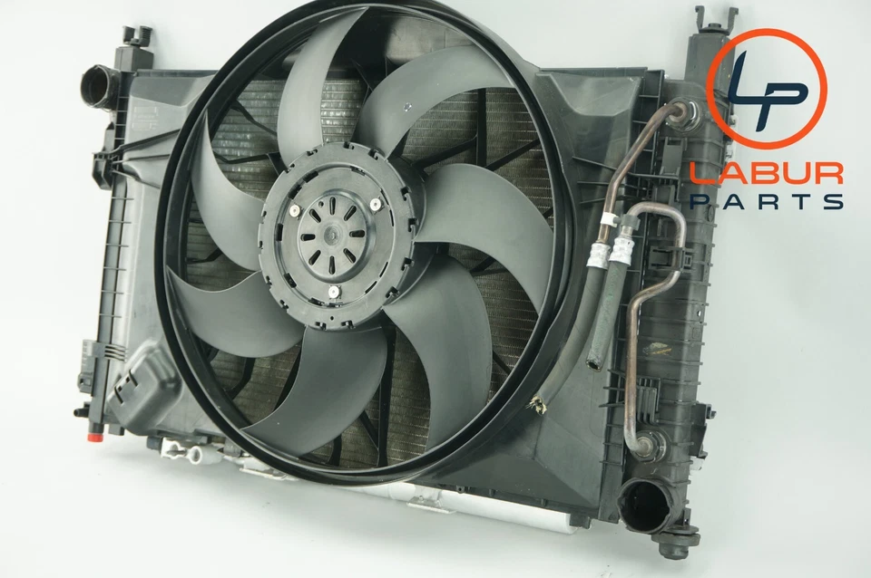 Ventilador radiador y condensador motor W209 06-09 mercedes c350 clk350 z3167 Foto 3 de 4