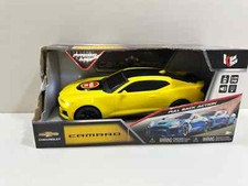 Kidz Tech Gear Maxx Yellow Camaro Lights  Pull Back Action 1:26 Scale