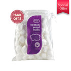 Pretty Cotton Wool Balls 100’s White