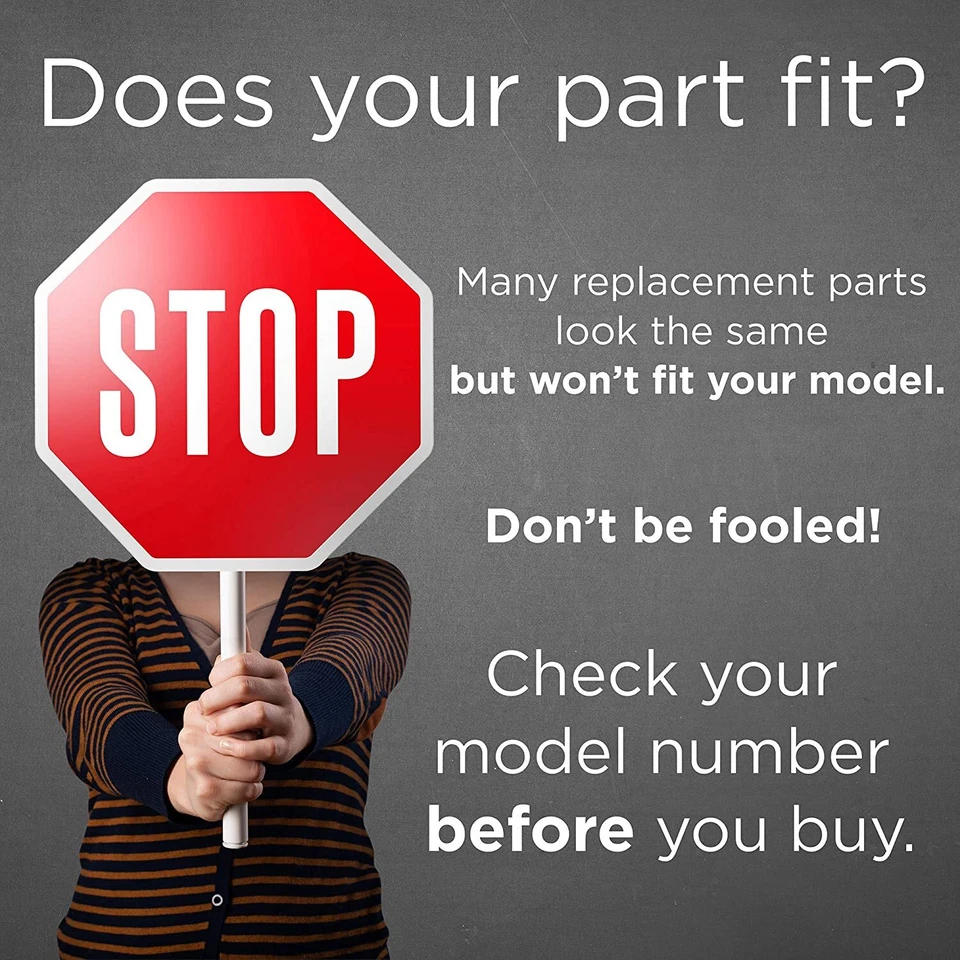 Secadora de gas comercial Maytag: golpe de puerta (3403431 / WP3403431) {N2240} Foto 4 de 4