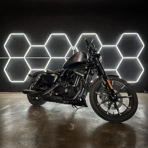 Hexagonal LED Garage Lights Honeycomb Detailing Showroom Office 5 Grids 14400LM - Picture 4 of 14