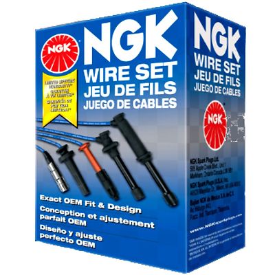 NGK (9259) HE56 Set Di Cavi Candele Per Auto, 4 Fili Con Rivestimento In Silicone, Alta Resistenza E Soppressione Rumore - 6