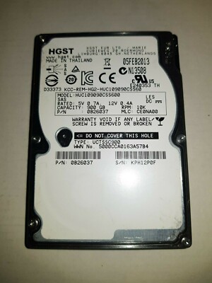 NetApp 108-00222+A0 X423A-R5 IBM 00V7626 10K 900GB SAS-2 HGST HUC109090CSS600