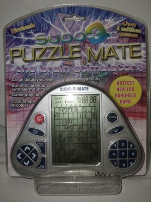 SudoQ Puzzle Mate Electronic Puzzle, Sudoku Handheld Puzzle Game, Brand New