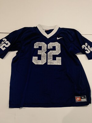 Nike Vintage Penn State Football Home Jersey Size XL (#32 Ki Jana Carter)  - Main Image