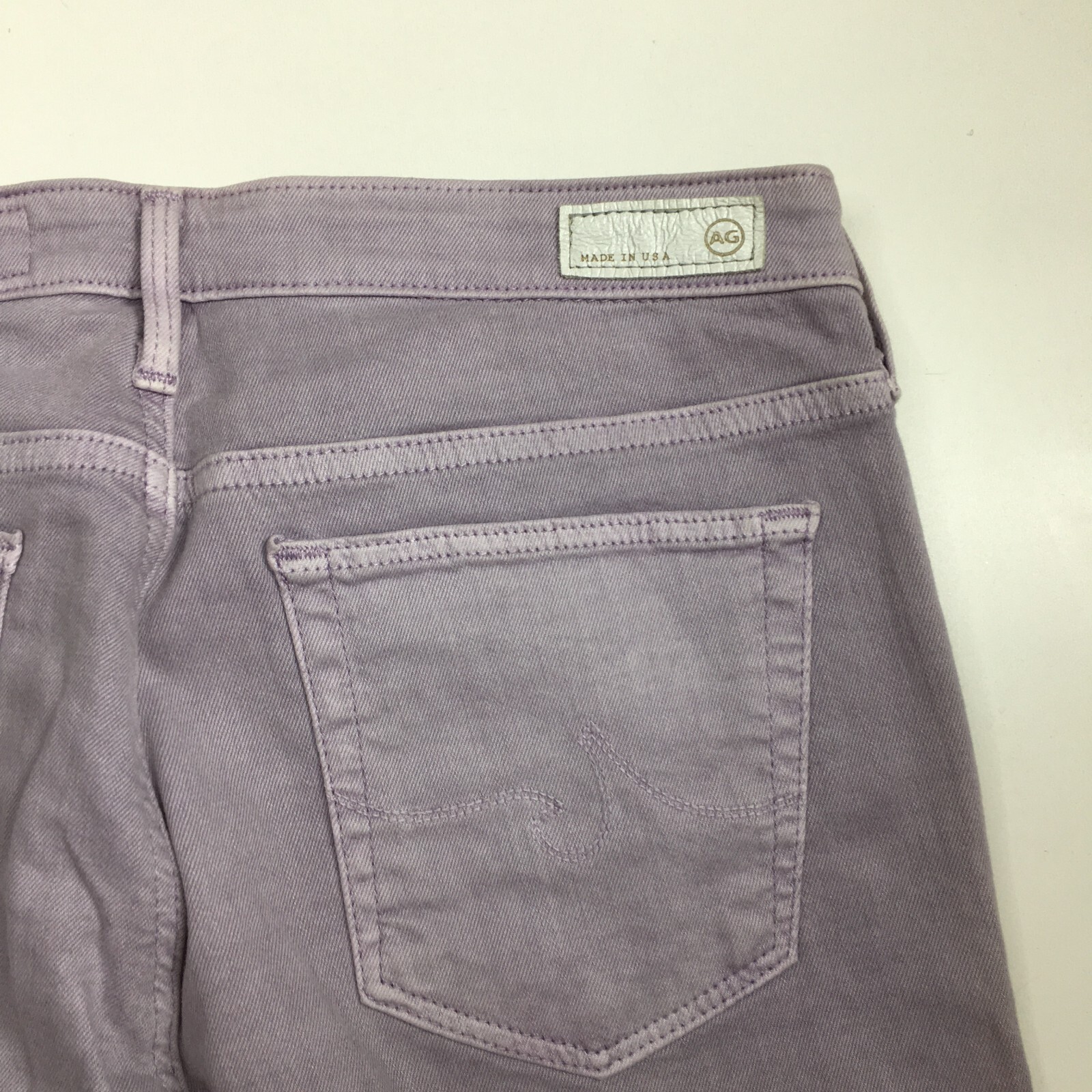 AG ADRIANO GOLDSCHMIED Womens sz 30R Purple The Legging Super Skinny Ankle Jeans thumbnail 11