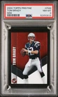 2004 Topps Pristine Mini Tom Brady PSA 8