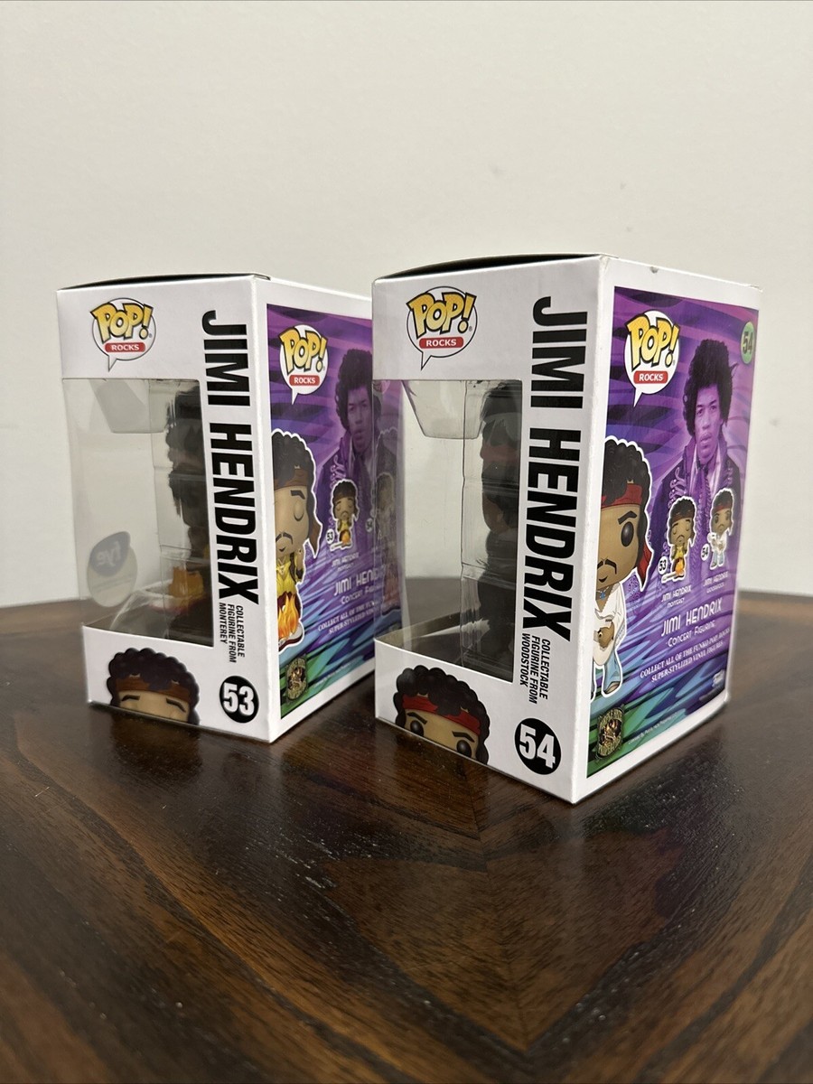 Funko Pop! Rocks: Jimi Hendrix (53) - Édition Exclusive FYE - Neuf Sous Blister