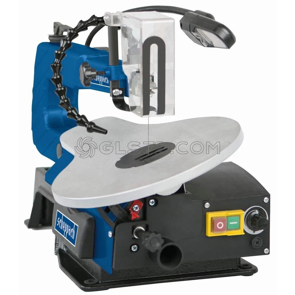 TRAFORO OSCILLANTE SCHEPPACH SD1600V SEGHETTO SEGA DA LEGNO PIANO INCLINABILE - Immagine 3 di 4