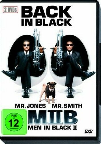 Men In Black 2 DVD + BONUS DVD Will Smith Tommy Lee Jones Johnny