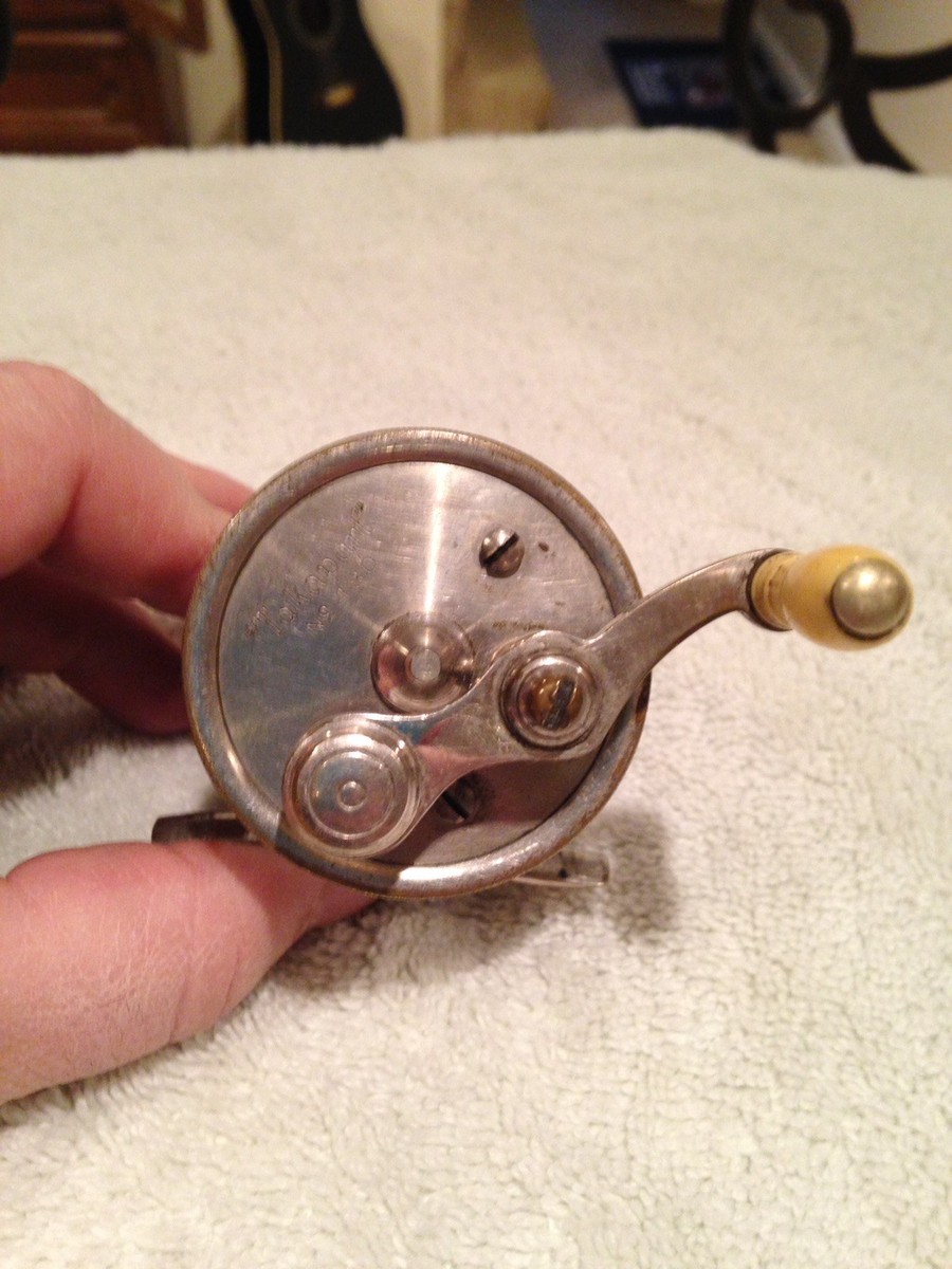 VINTAGE A F MEISSELBACH EXCELSIOR TAKAPART 480 FISHING REEL WORKS GOOD
