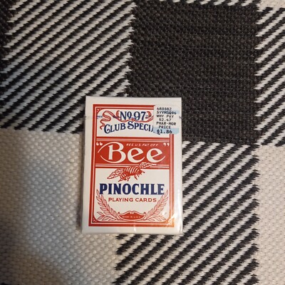 Vintage No 97 Club Special Bee Pinochle Playing Cards Not complete