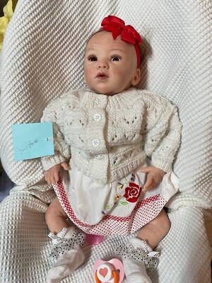 SOPHIE süßes Reborn Mädchen von Gudren Legler professionell gewichtet bis 6,18 lbs