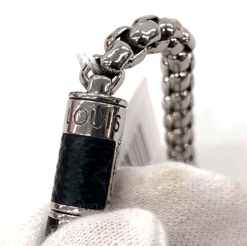 Authentic Louis Vuitton Monogram Eclipse Silver T… - image 5