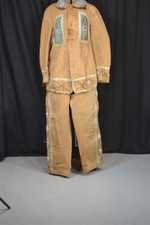 antique Native American Indian suit shirt pants Uniform 1920 costume original