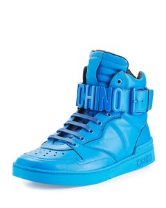 moschino high top sneakers
