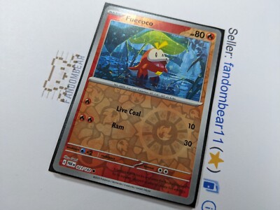 ⭐︎reecoco ⭐︎マイダンジョンカード　第二版 2023 (LP) Fuecoco REVERSE HOLO 023/182 SV Paradox Rift Pokemon