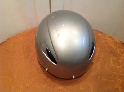 hjc corp motorcycle helmet Motorcycle Helmet by HJC Corp - Half in Silver - CL-21 - Made in Korea